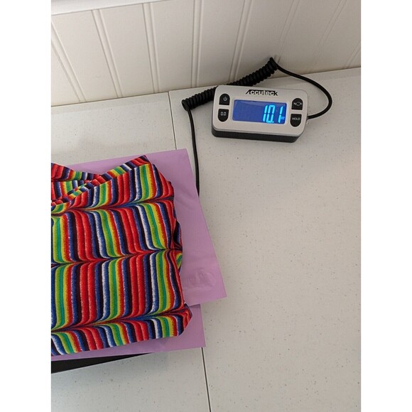 Columbia Dress Omni-Wick Rainbow Geometric Design Athletic Crossover Back Size M - Picture 12 of 12